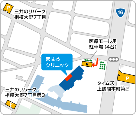 駐車場案内地図